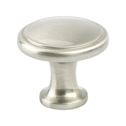 American Classics 1 1/8" Knob Brushed Nickel - DecorHardware.com