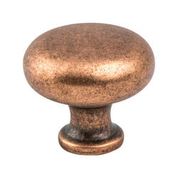 American Classics 1 3/16" Knob Weathered Copper - DecorHardware.com