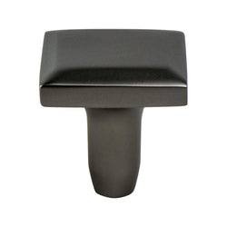 Metro Knob 1-3/16" x 1-3/16" - Slate (SLT) - DecorHardware.com