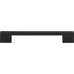 Thin Square Pull 7 9/16 Inch (c-c) - Modern Bronze - MB