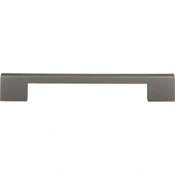 Thin Square Pull 7 9/16 Inch (c-c) - Slate - SL