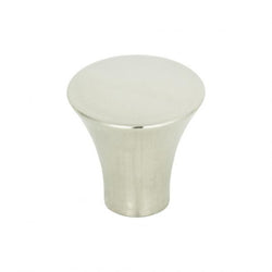 Fluted Knob 7/8 Inch - Polished Stainless Steel - PS