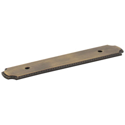Backplates 96 mm Pull (OA - 6-1/8" ) - Antique Brushed Satin B