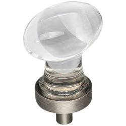 Harlow  Knob1-1/4" - Brushed Pewter