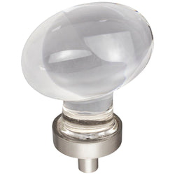 Harlow  Knob1-5/8" - Satin Nickel