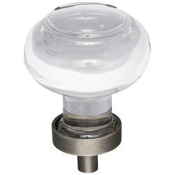 Harlow 1-7/16" Knob - Brushed Pewter
