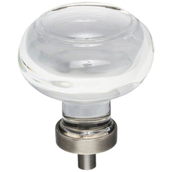 Harlow 1-3/4" Knob - Brushed Pewter