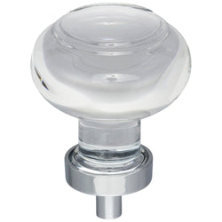 Harlow 1-7/16" Knob - Polished Chrome