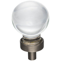 Harlow 1-1/16" Knob - Brushed Pewter