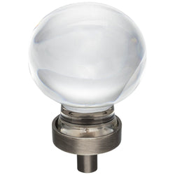 Harlow 1-3/8" Knob - Brushed Pewter