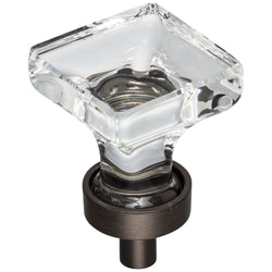 Harlow  Knob1" - Brushed Oil Rubbed Bronze