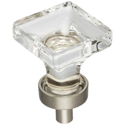 Harlow  Knob1" - Satin Nickel