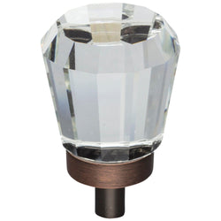 Harlow  Knob1" - Brushed Oil Rubbed Bronze