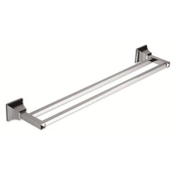 Gratitude Bath Towel Bar 24 Inch Double (c-c) - Polished Chrom