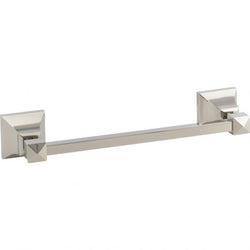 Gratitude Bath Towel Bar 12 Inch Single (c-c) - Polished Nicke