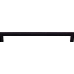 Square Bar Pull 8 13/16 Inch (c-c) - Flat Black - BLK