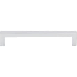 Square Bar Pull 6 5/16 Inch (c-c) - Polished Chrome - PC