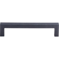 Square Bar Pull 5 1/16 Inch (c-c) - Flat Black - BLK