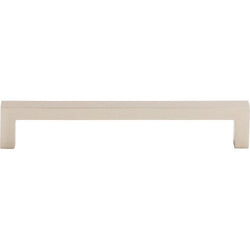 Square Bar Pull 6 5/16 Inch (c-c) - Polished Nickel - PN