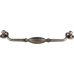 Tuscany Drop Pull Large 8 13/16 Inch (c-c) - Pewter Antique -