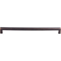 Square Bar Pull 12 Inch (c-c) - Tuscan Bronze - TB