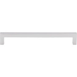 Square Bar Pull 7 9/16 Inch (c-c) - Polished Chrome - PC