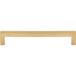 Square Bar Pull 6 5/16 Inch (c-c) - Honey Bronze - HB