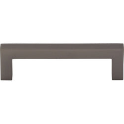 Square Bar Pull 3 3/4 Inch (c-c) - Ash Gray - AG