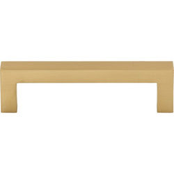 Square Bar Pull 3 3/4 Inch (c-c) - Honey Bronze - HB