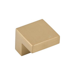 Square Knob 5/8 Inch (c-c) - Honey Bronze - HB