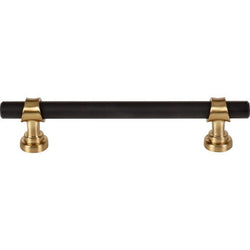 Bit Pull 5 1/16 Inch (c-c) - Flat Black and Honey Bronze - BLK