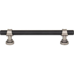 Bit Pull 5 1/16 Inch (c-c) - Flat Black and Pewter Antique - B