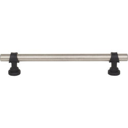 Bit Pull 6 5/16 Inch (c-c) - Pewter Antique and Flat Black - P