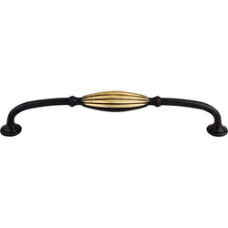 Tuscany D-Pull Large 8 13/16 Inch (c-c) - Dark Antique Brass -