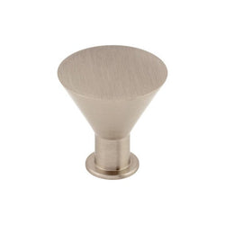 Cocktail Knob 1 3/16 Inch - Brushed Satin Nickel - BSN