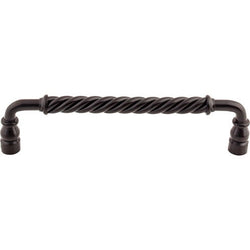 Twisted Bar Pull 8 Inch (c-c) - Patina Black - PAB
