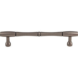 Nouveau Bamboo Pull 7 Inch (c-c) - Pewter Antique - PTA