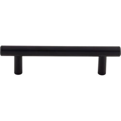 Hopewell Bar Pull 3 3/4 Inch (c-c) - Flat Black - BLK