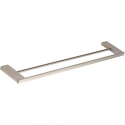 Parker Bath Towel Bar 24 Inch Double (c-c) - Brushed Nickel -