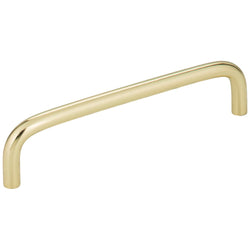 Torino 128 mm Pull (OA - 5-3/8" ) - Polished Brass