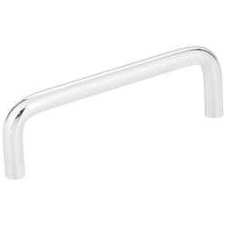 Torino 3-1/2" Pull (OA - 3-13/16" ) - Polished Chrome