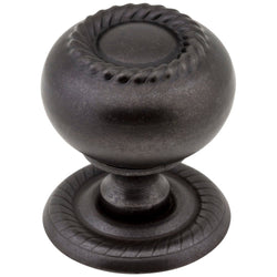 Rhodes 1-1/4" Knob - Gun Metal