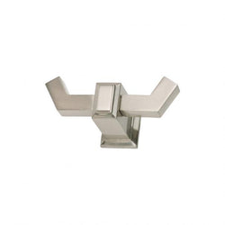 Sutton Place Bath Double Hook - Brushed Nickel - BRN