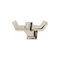 Sutton Place Bath Double Hook - Polished Nickel - PN