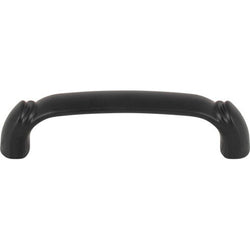 Pomander Pull 3 3/4 Inch (c-c) - Flat Black - BLK