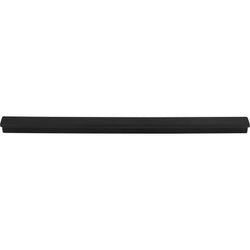Minetta Tab Pull 12 Inch (c-c) - Flat Black - BLK