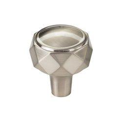 Kingsmill Knob 1 1/4 Inch - Brushed Satin Nickel - BSN