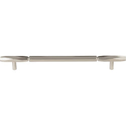 Kingsmill Pull 8 13/16 Inch (c-c) - Brushed Satin Nickel - BSN