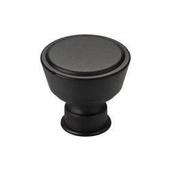 Ormonde Knob 1 3/8 Inch - Flat Black - BLK