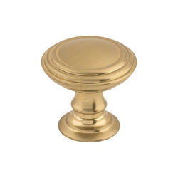 Reeded Knob 1 1/2 Inch - Honey Bronze - HB